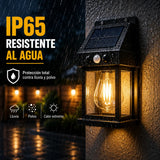 PACK LAMPARA SOLAR DE LUZ CALIDA MINIMALISTA